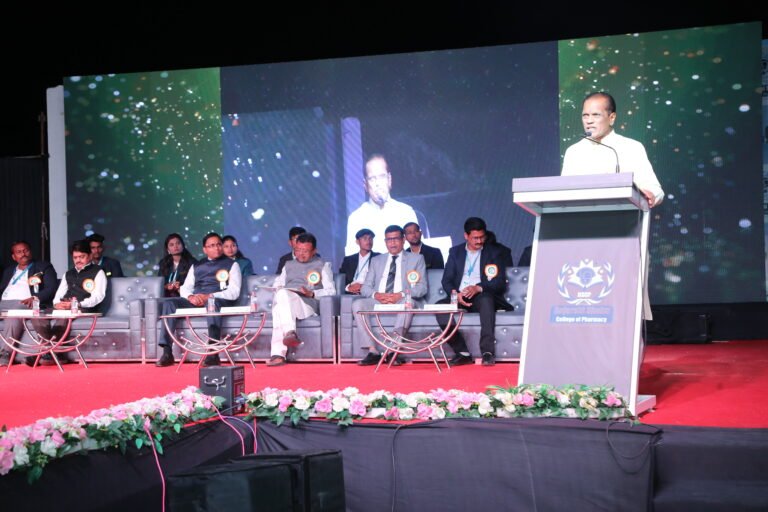 Saweale Saheb guiding in Prize distribution ceremony in Spandan 2025