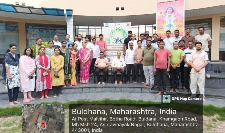 International Yoga Day Celebrated at Rajarshi Shahu College of Pharmacy, Buldhana