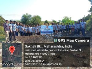 Donation of labour ny NSS volunteers