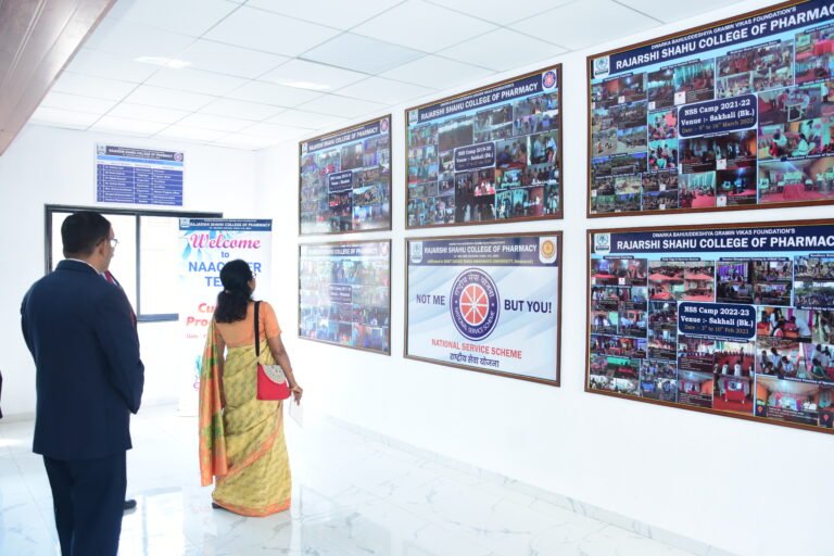 NAAC Peer Team visit to NSS Room