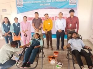 Blood Donation by NSS Volunteers