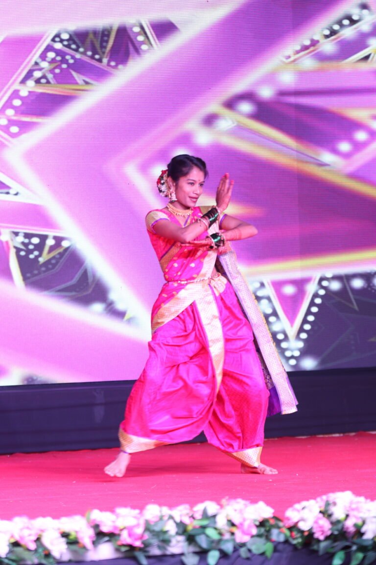 Lavani presented by student in Spandan 2025