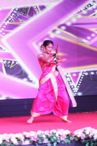 Lavani presented by student in Spandan 2025