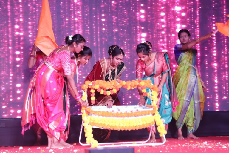 Shiv Rajyabhishek Drama by D.Pharm students in Spandan 2025