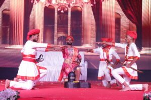 Shiv Rajyabhishek Drama by D.Pharm students in Spandan 2025