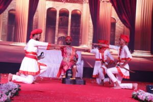 Shiv Rajyabhishek Drama by D.Pharm students in Spandan 2025
