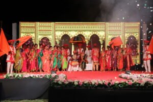 Shiv Rajyabhishek Drama by D.Pharm students in Spandan 2025
