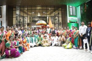 Shiv Rajyabhishek Drama by D.Pharm students in Spandan 2025